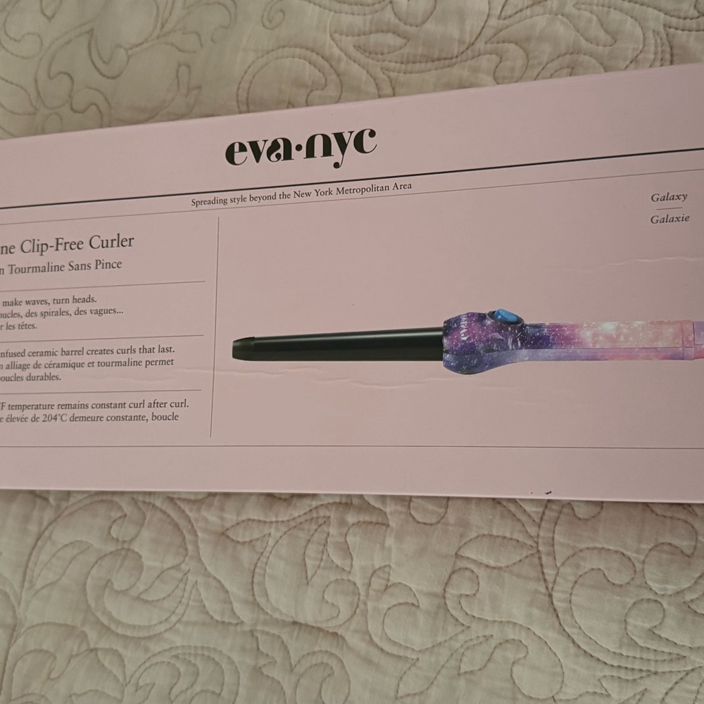 NWT Clip-free hair curler Eva NYC galaxy pattern - Picture 5 of 7